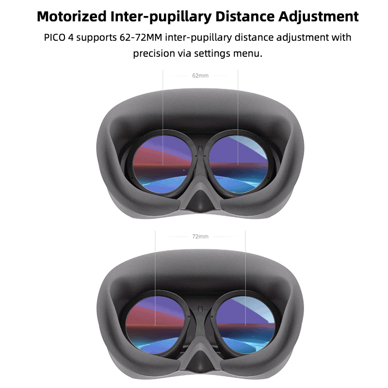Pico 4 VR Headset All-In-One Virtual Reality Headset Pico4 3D VR Glasses 4K+ Display For Metaverse & Stream Gaming.