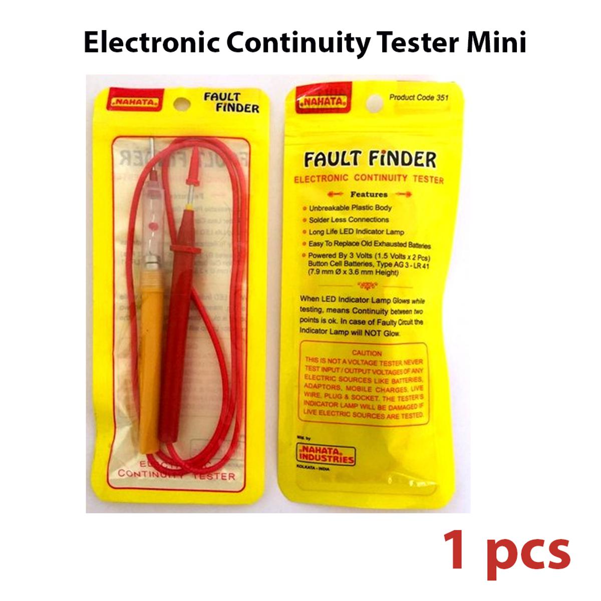 SWITCHGEAR Electronic Continuity Tester Mini