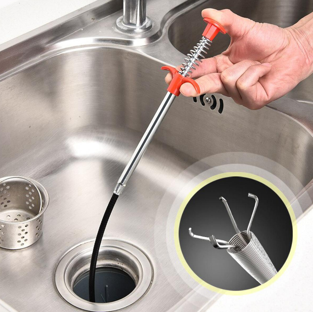 Hot 160cm Spring Pipe Dredging Tools Drain Snake/Cleaner Sticks Clog Remover Cleaning Tools Household for Kitchen