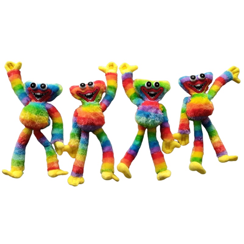 Poppy Playtime Rainbow Huggy Wuggy Plush Toy Poppy Playtime Game Character Doll Plushie Gifts. 