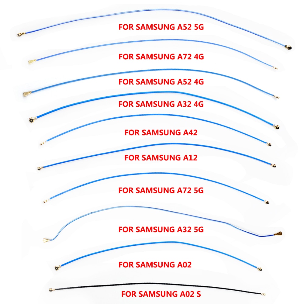 New For Samsung Galaxy A02 A02S A12 A32 A42 A52 A72 4G 5G Inner Wifi Antenna Signal Flex Cable Wire. 