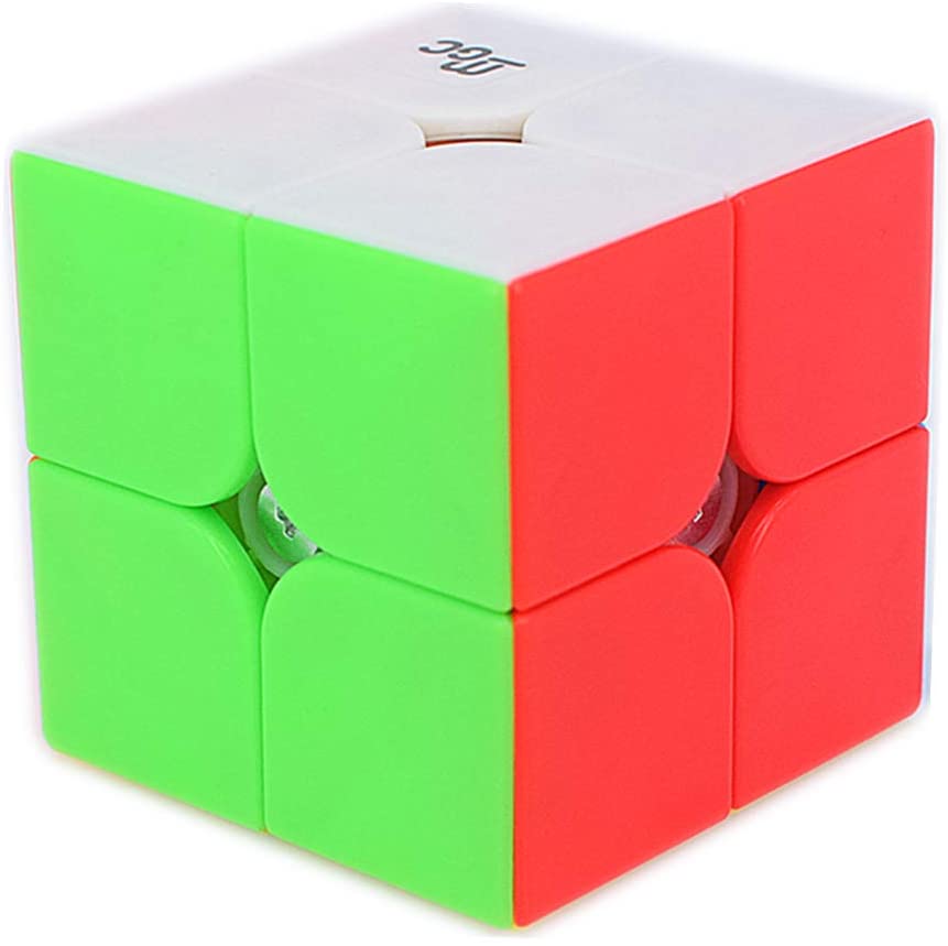 Magnetic 2x2 Speed Cube Stickerless 2x2x2 Puzzle Cubes. 