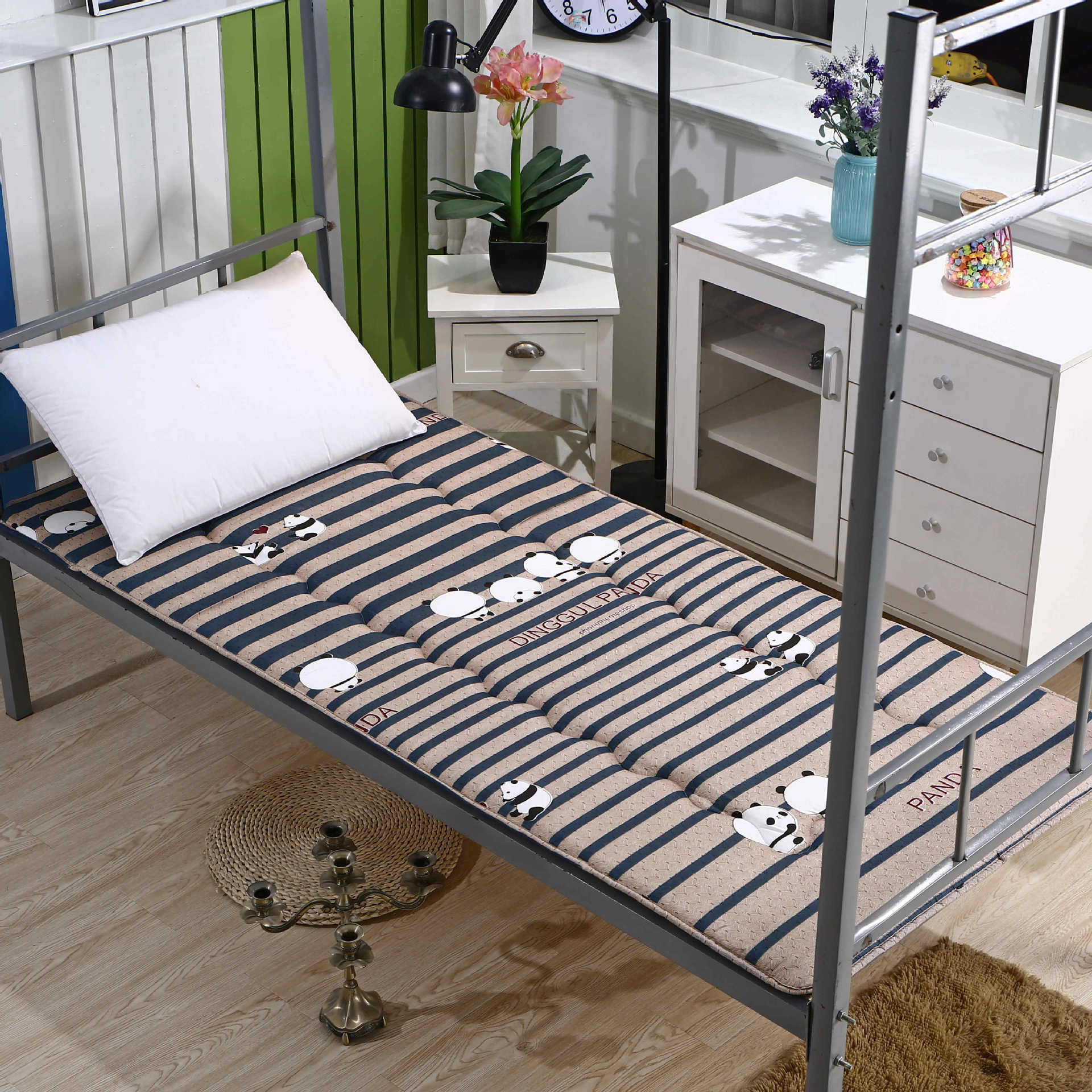 Mattress upholstered student dormitory single 0.9m mattress mattress mattress mattress 1.2m mattress back 1 mat bunk bedding. 