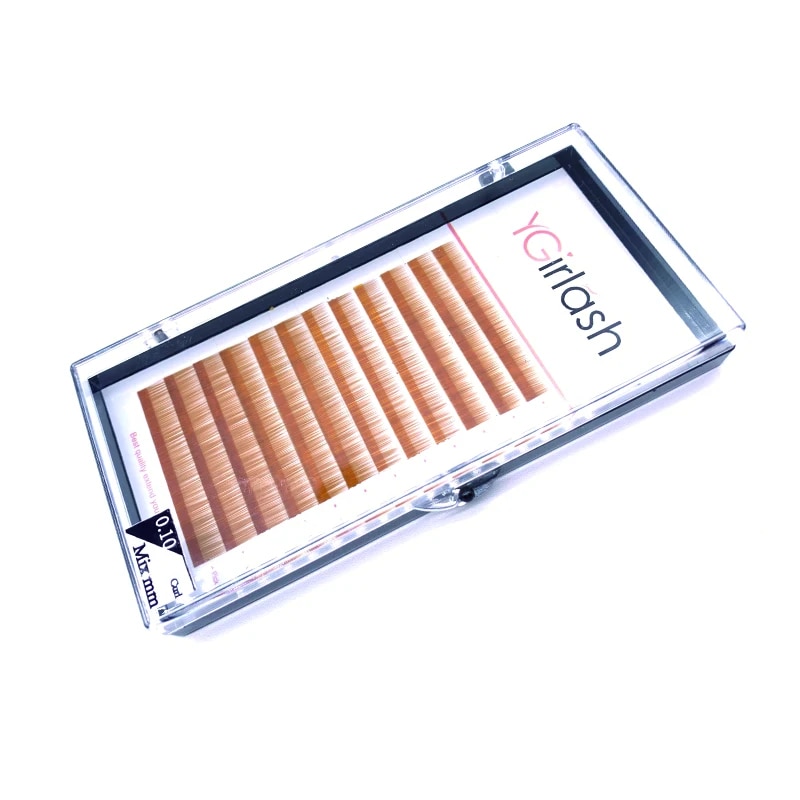 0.10 Thickness Permanent Handmade Eyebrow Light Brown Dark Brown Straight Eyebrow Extensions False Eyebrow No Curl Eyelash. 