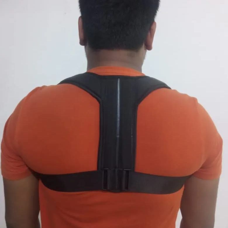 Adjustable scoliosis back Support Brace Neoprene elastic upper back support posture correction belt
