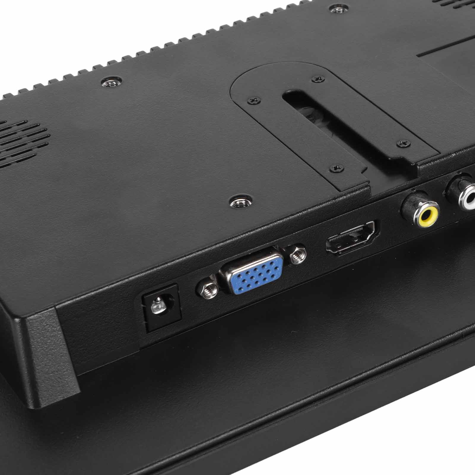 10.1inch HD Monitor TFT LCD Color Screen HD Multimedia Interface VGA BNC AV Ypbpr Input Portable Monitor 100‑240V AU Plug. 