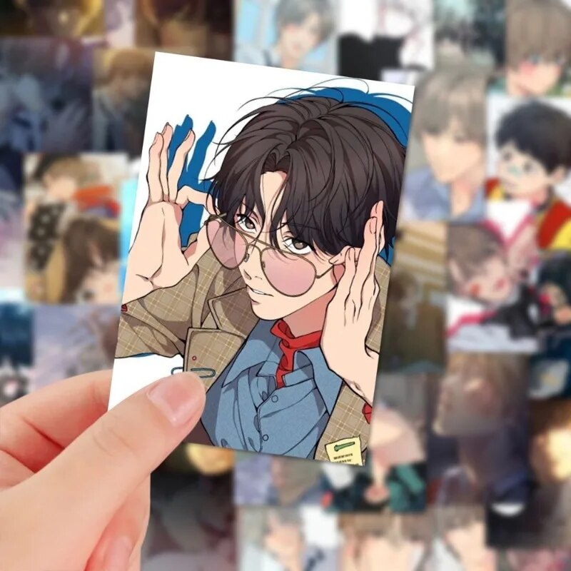 Lost in The Cloud Anime Stickers Skylar Cirrus Cartoon Sticker Korean BL Manwha Phone Case Decor Accessories Student Stationery. 