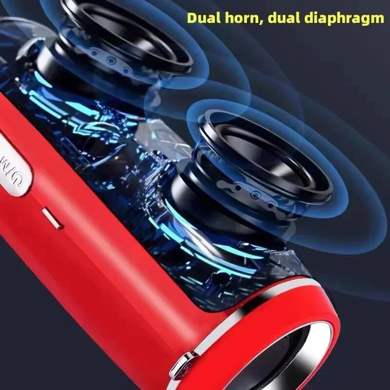 High Quality 200w High-power Bluetooth Speaker Portable Bass Outdoor Wireless Audio 3d Surround Bluetooth Speaker Tws/fm/voice. 