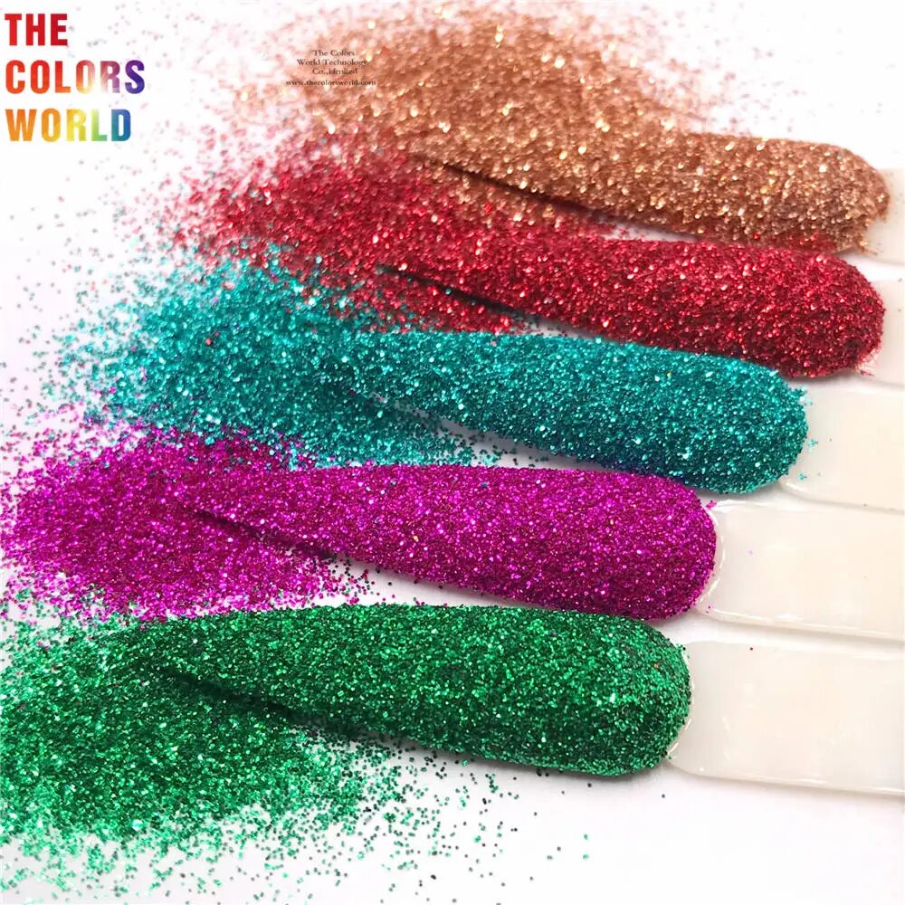 TCT-860 Eco-Friendly Plant Cellulose Biodegradable Eco Glitter For Body Face Nails Art Craft Makeup Soap Fashion and Accessories