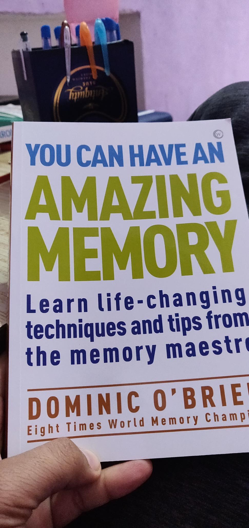 You Can Have an Amazing Memory by Dominic O'Brien - Premium - Paperback. 