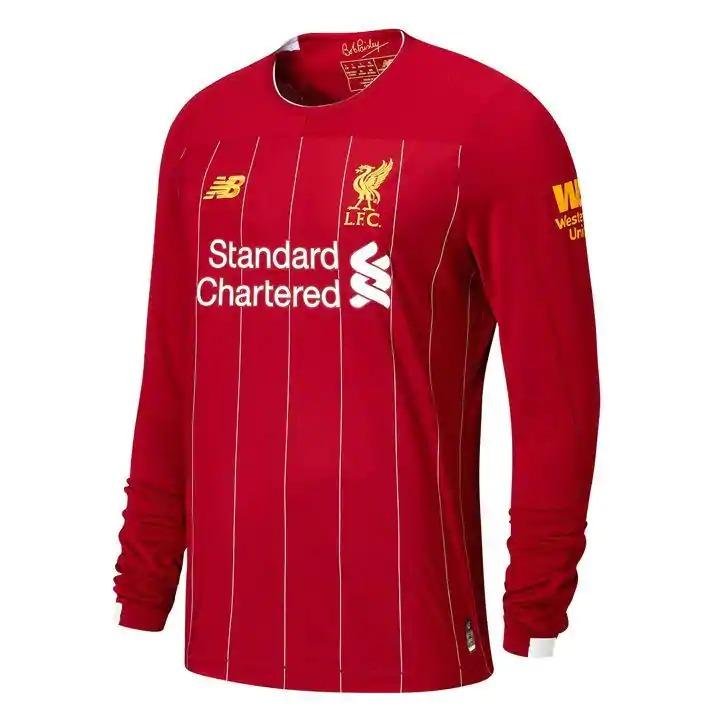 liverpool home and away jersey