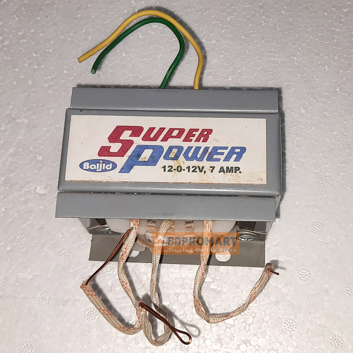12V 7Amp  Transformer Power Supply 12V-0-12V 7000mA Input AC 220V 50Hz Output DC 12 Volt 7A Step Down Transformers For Power Supplies Adapters Electronics Project DIY Amplifier Sound System Battery Charger DC Motor Driver. 