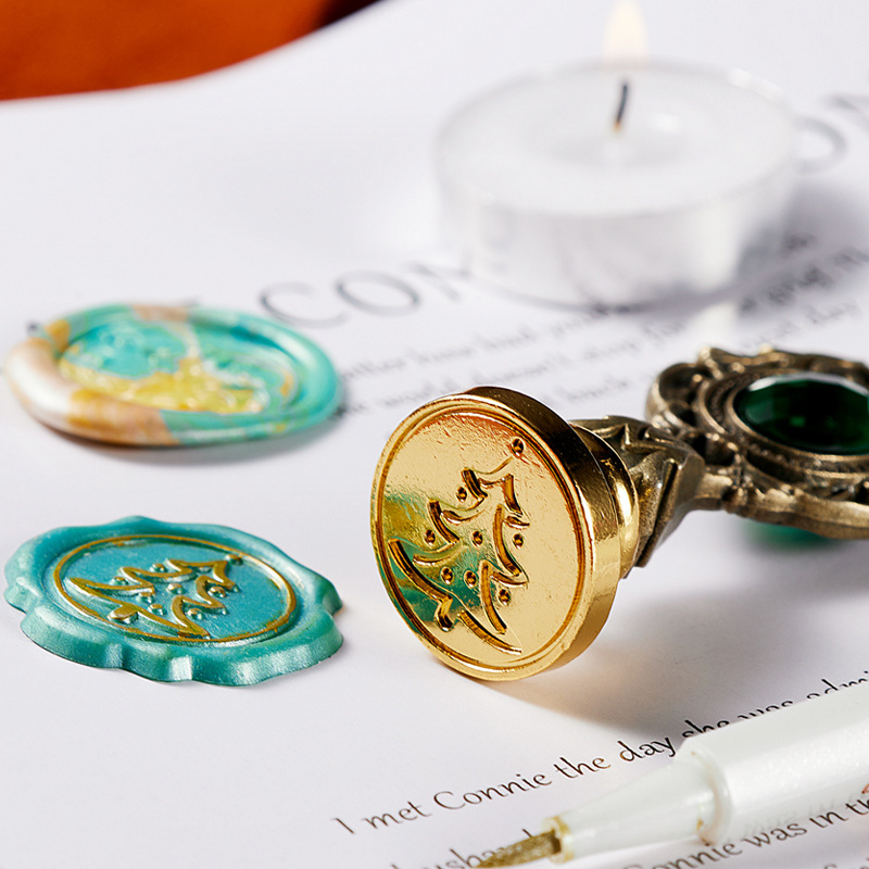 RHS Online Fire Paint Seal Wax Set DIY Handmade Seal Envelope Sealing Wax Stamp Ancient Seal Post Decorative. 