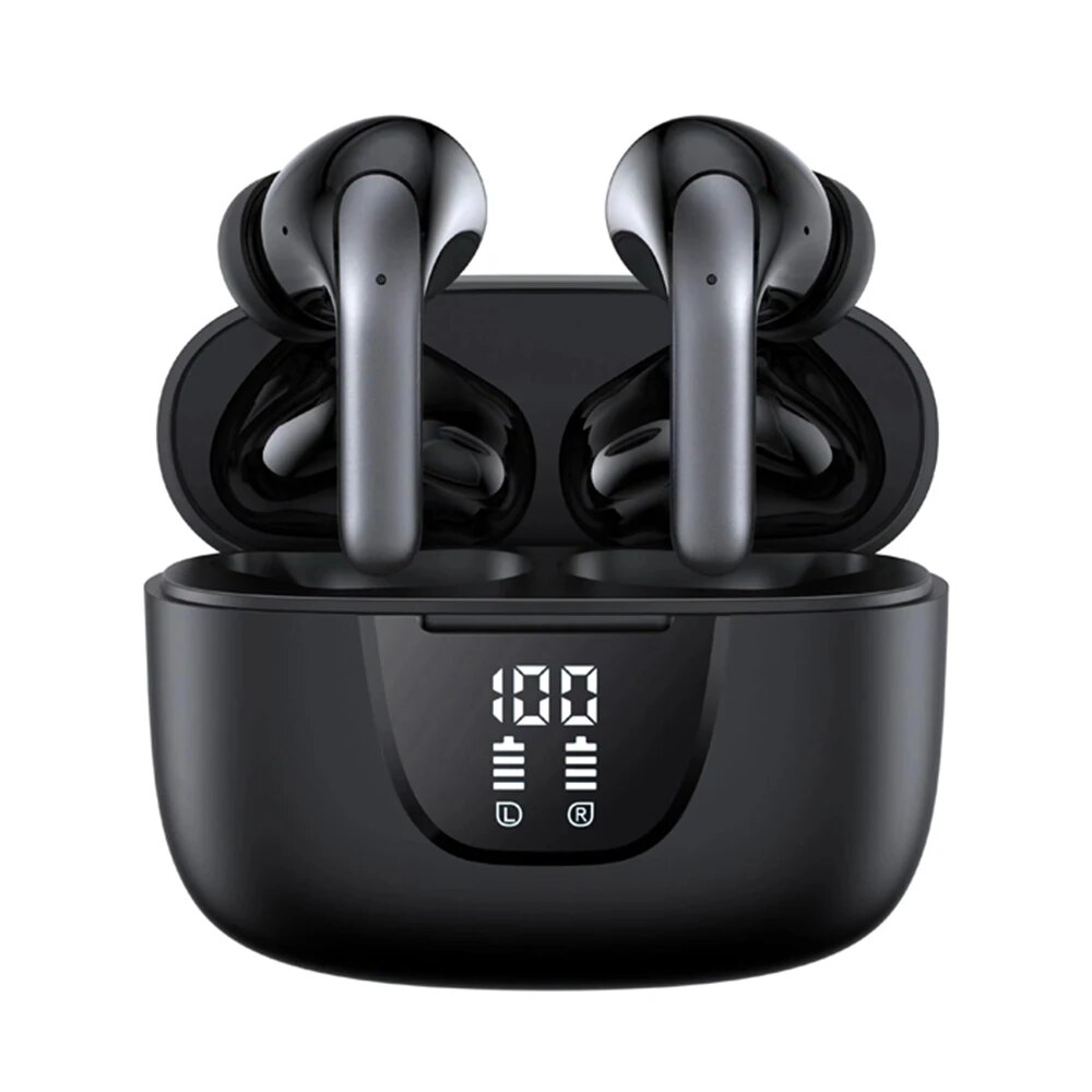 Mpow S42A Wireless Headphones Active Noise Cancelling 5.3 Bluetooth Earphones 30H Playback In-Ear ANC TWS Earbuds for Smartphone. 