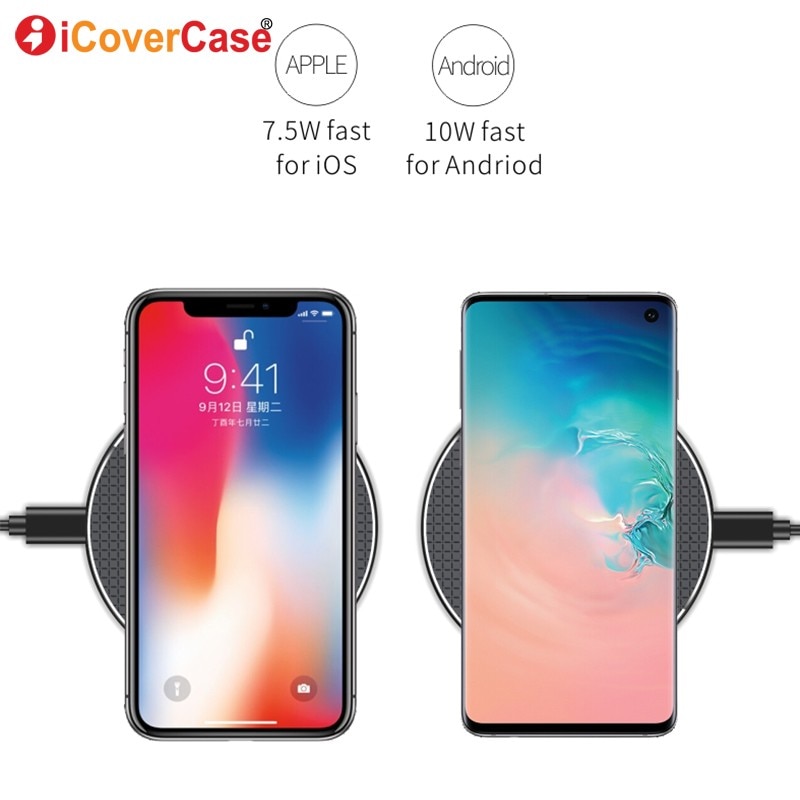 QI Fast Charger for Sony Xperia XZ3 XZ2 Premium Xiaomi mi 9 pro mix 2s 3 5G Qi Wireless Charging Pad Power Case Phone Accessory. 