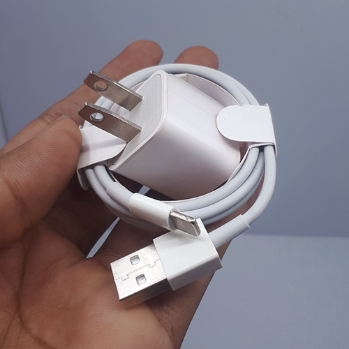 iPhone X Charger AC Power Adapter with USB Lightning Data Charging Cable For iPhone x.8.7.7plus 6.6s.5S.5 2pin Plug. 