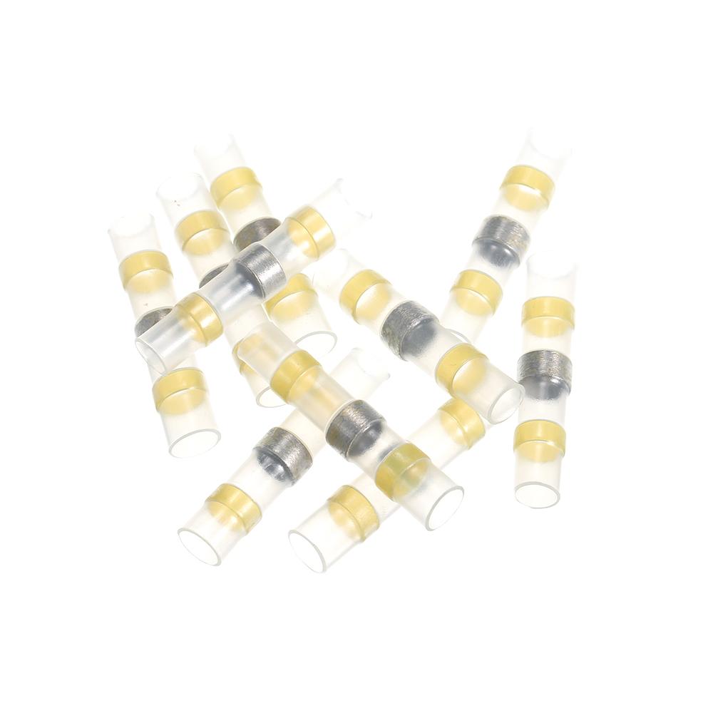 KOGEEK 200PCS Shrinkage Solder Sleeve Heat Shrink Tube bu-tt Terminal Wire Splice Connector H200-1. 