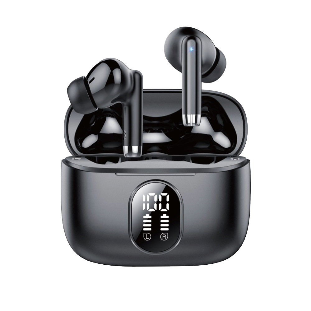 GEEOO T2 Digital Display Earbuds. 