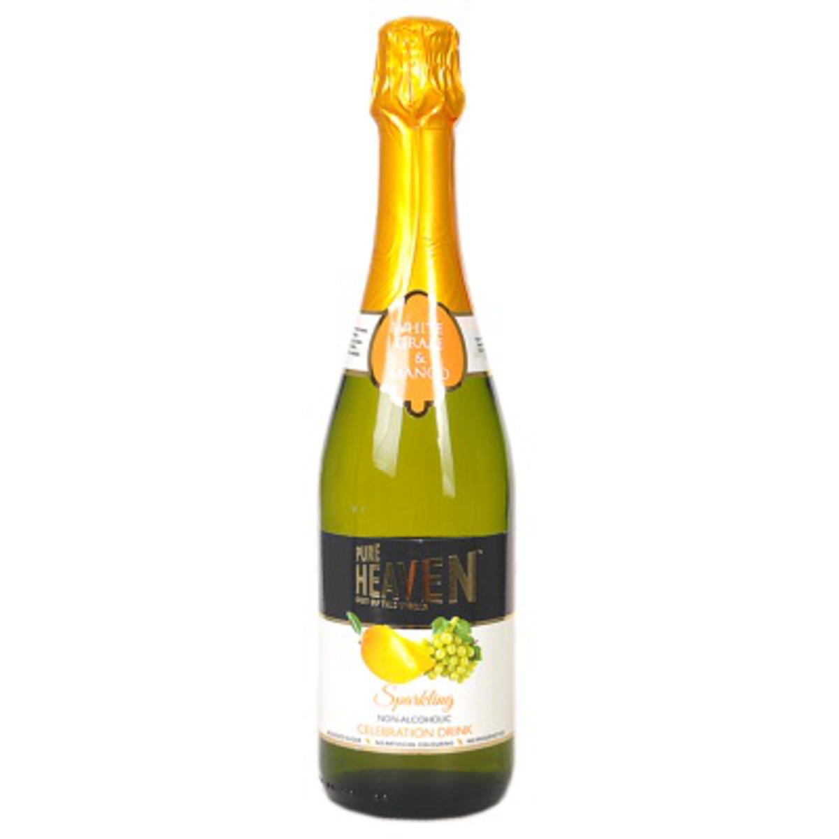 Pure Heaven Sparkling Celebration White Grape Mango Drink Juice