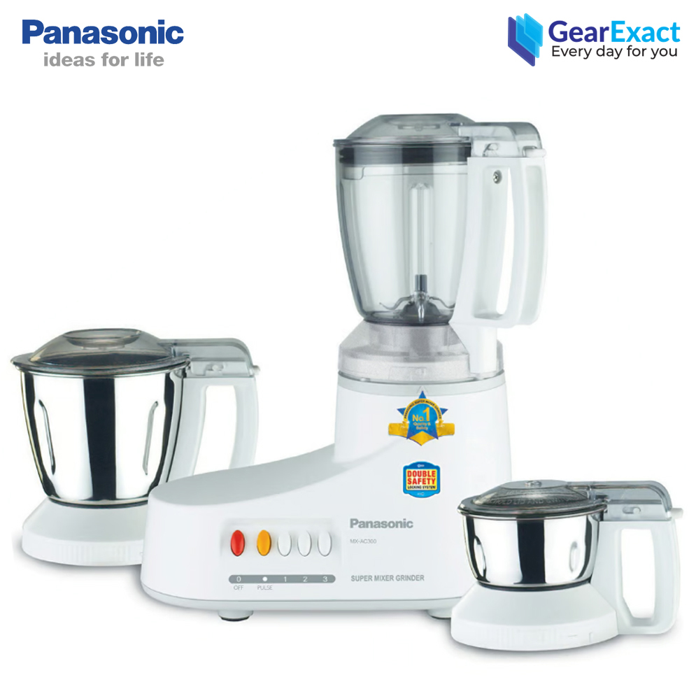 Panasonic MX-AC300 6-in-1 Mixer Grinder. 