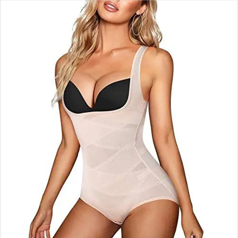 Women Full Body Shaper Waist Trainer Shapewear Bodysuit Tummy Control Belt Slim Pant Underwear Fajas Colombianas Top