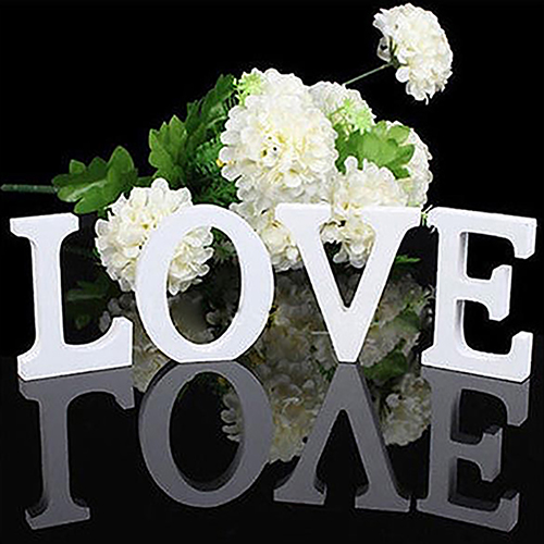 Large Wooden Letter Alphabet Wall Hanging Wedding Party Home Shop Decoration. 