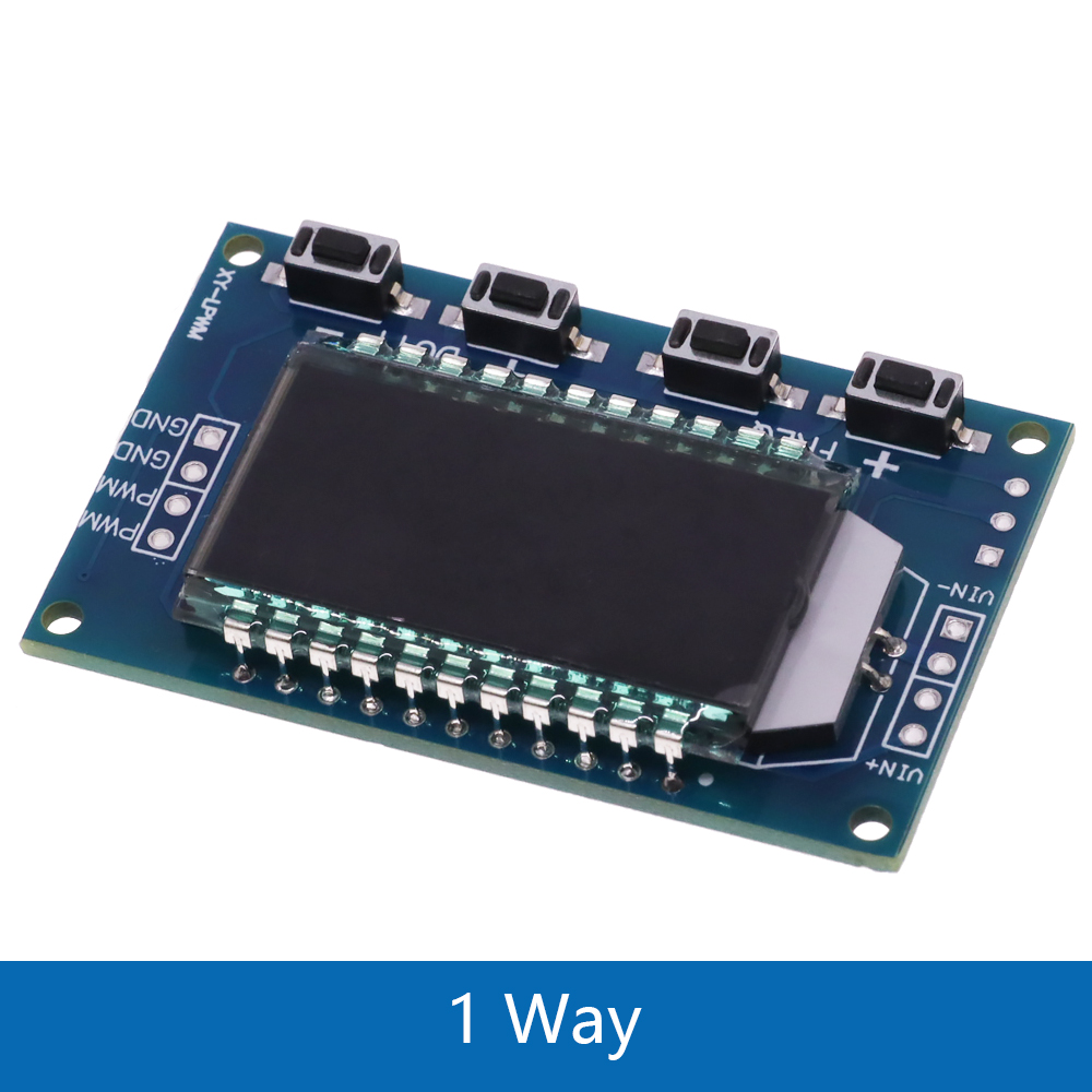 1Hz-150Khz Signal Generator Module Adjustable PWM Pulse Frequency Function Duty Cycle TTL LCD Display 5V DC 12V 24V
