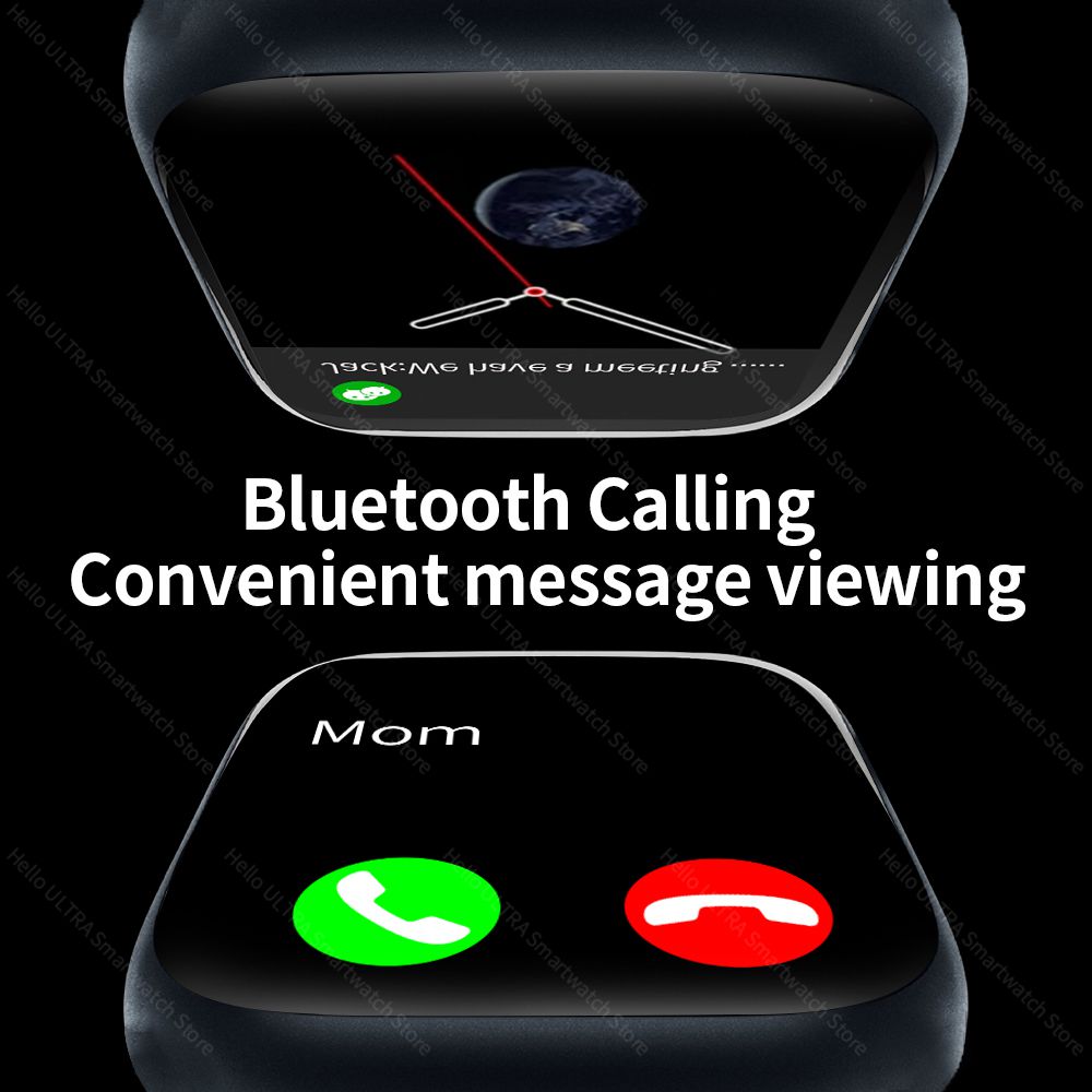 2024 New Smart Hello Watch Series 10 46mm AMOLED 4G ROM GPT NFC Compass Bluetooth Call Clock Smartwatch Men Women PK 3 Pro Plus. 