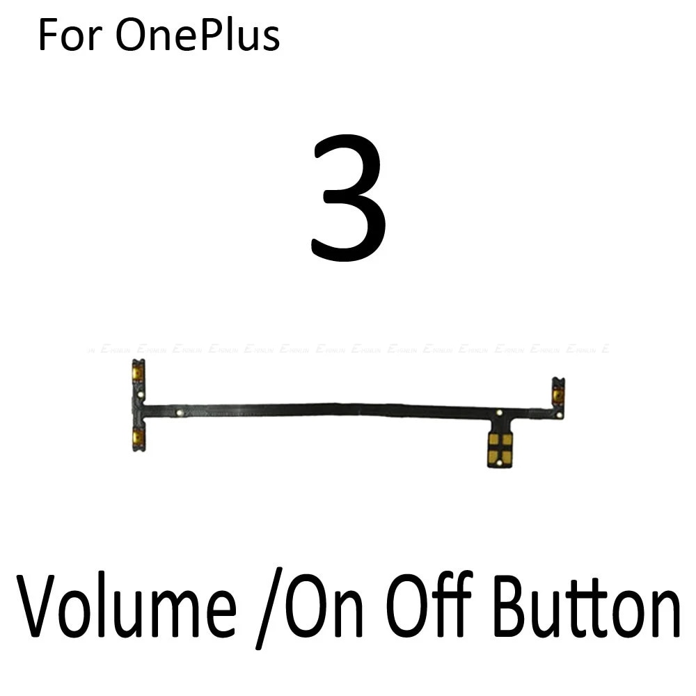100% New Volume Button Power Switch On Off Key Ribbon Flex Cable For OnePlus 3 3T 5 5T 6 6T 9R Replacement Parts. 