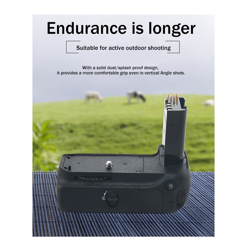 MB-D80 Camera Handle Battery Grip Bracket for Nikon D80 D90 Camera. 