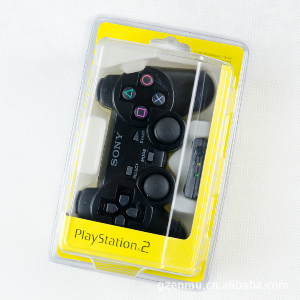 ps2 wireless controllerPS2 wireless dual shock controller gamepad 2.4G controller with package