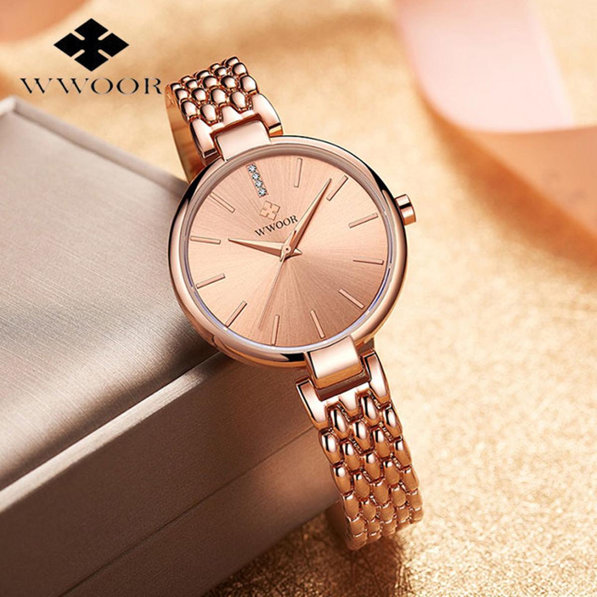 Buy WWOOR Square Watches for Men and Women Stainless Steel Mens Square Watch  with Date Men's Watches Casual Watch with Date Square Online at  desertcartINDIA