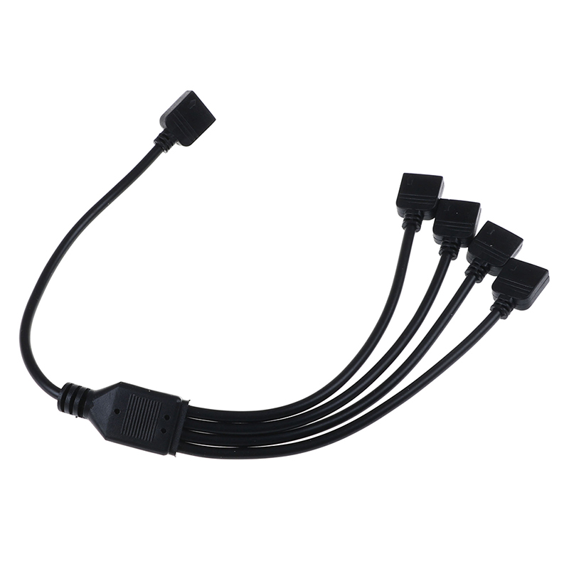 4 Pin RGB Led Connector Cable 1 to 3 RGB 4 Pin LED Extension Splitter Cable Encounter. 
