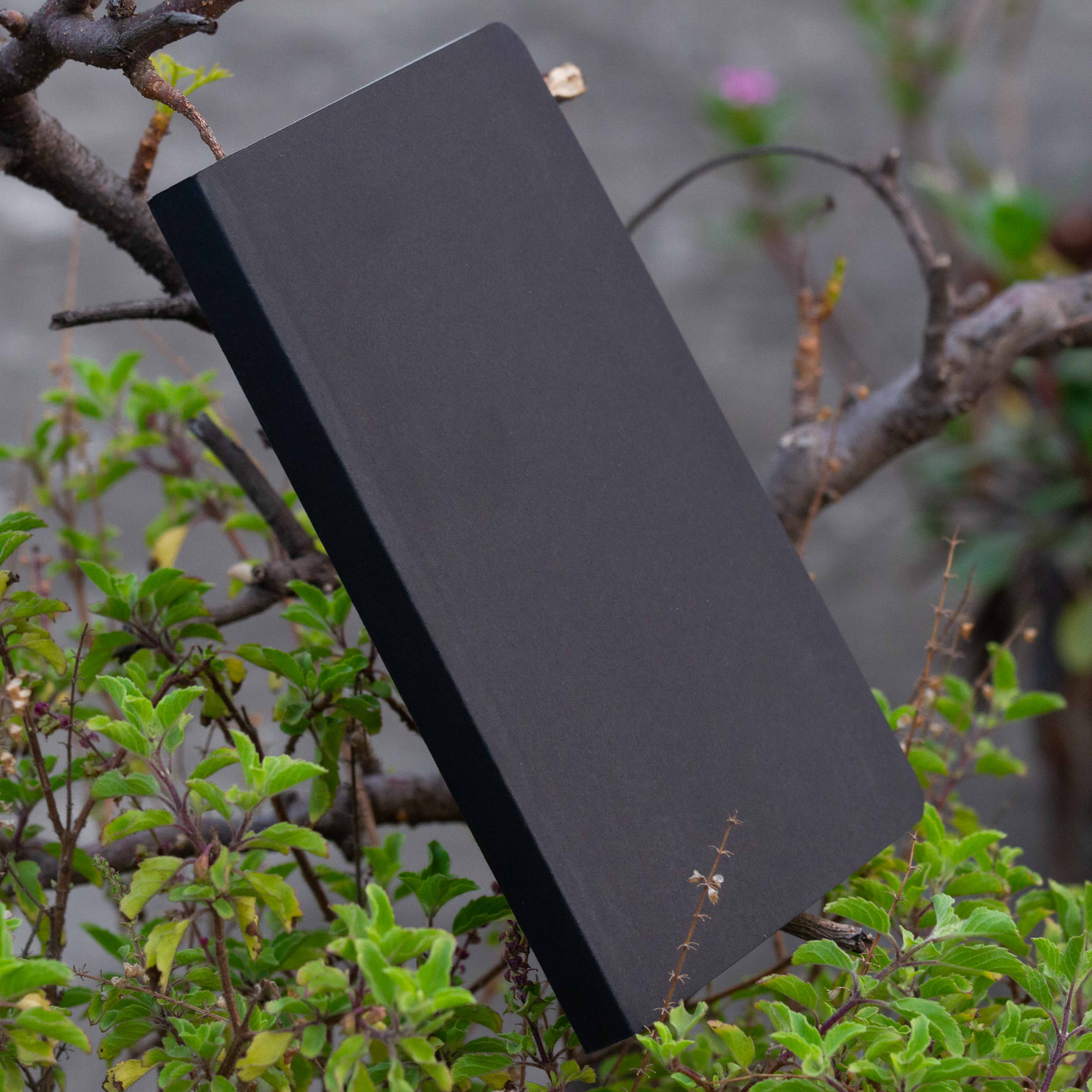 Daily Journal Black Notebook With Elastic Band - Notebook. 