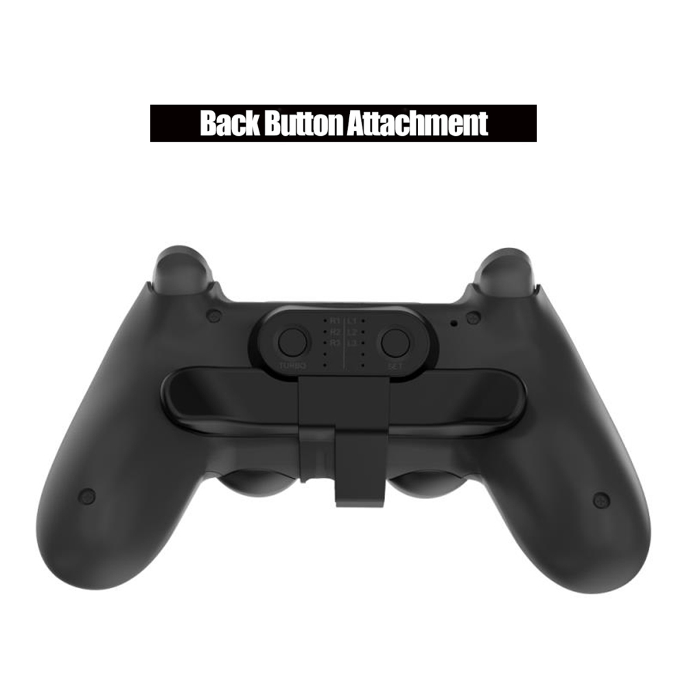 For PS4 Controller Extended Gamepad Back Button Attachment Joystick Rear Button Extension Adapter With Turbo For DualShock 4 ps4. 