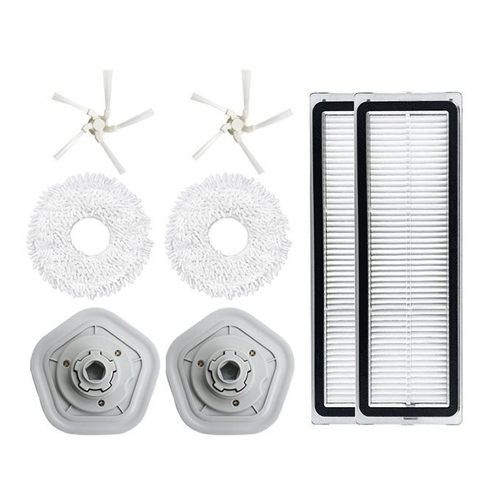 For W10 Vacuum Cleaner Mop Pad Holder Cloth Filter Side Brush