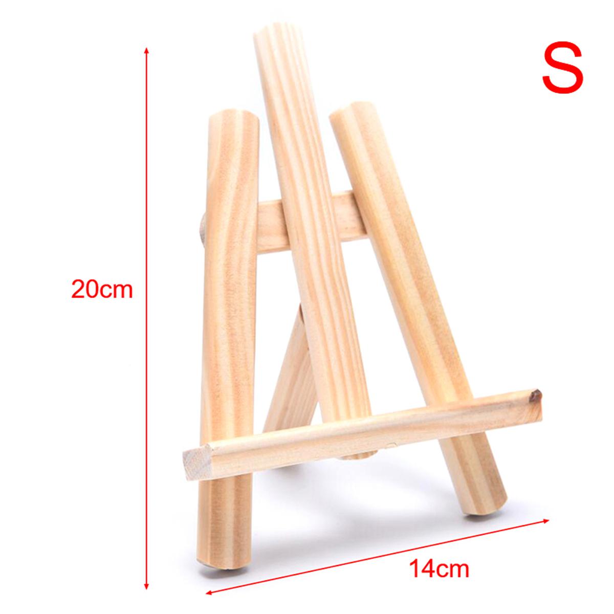 Wooden Drawing Easel Tablet Phone Stand Frame Painting Art Tripod Display Shelf