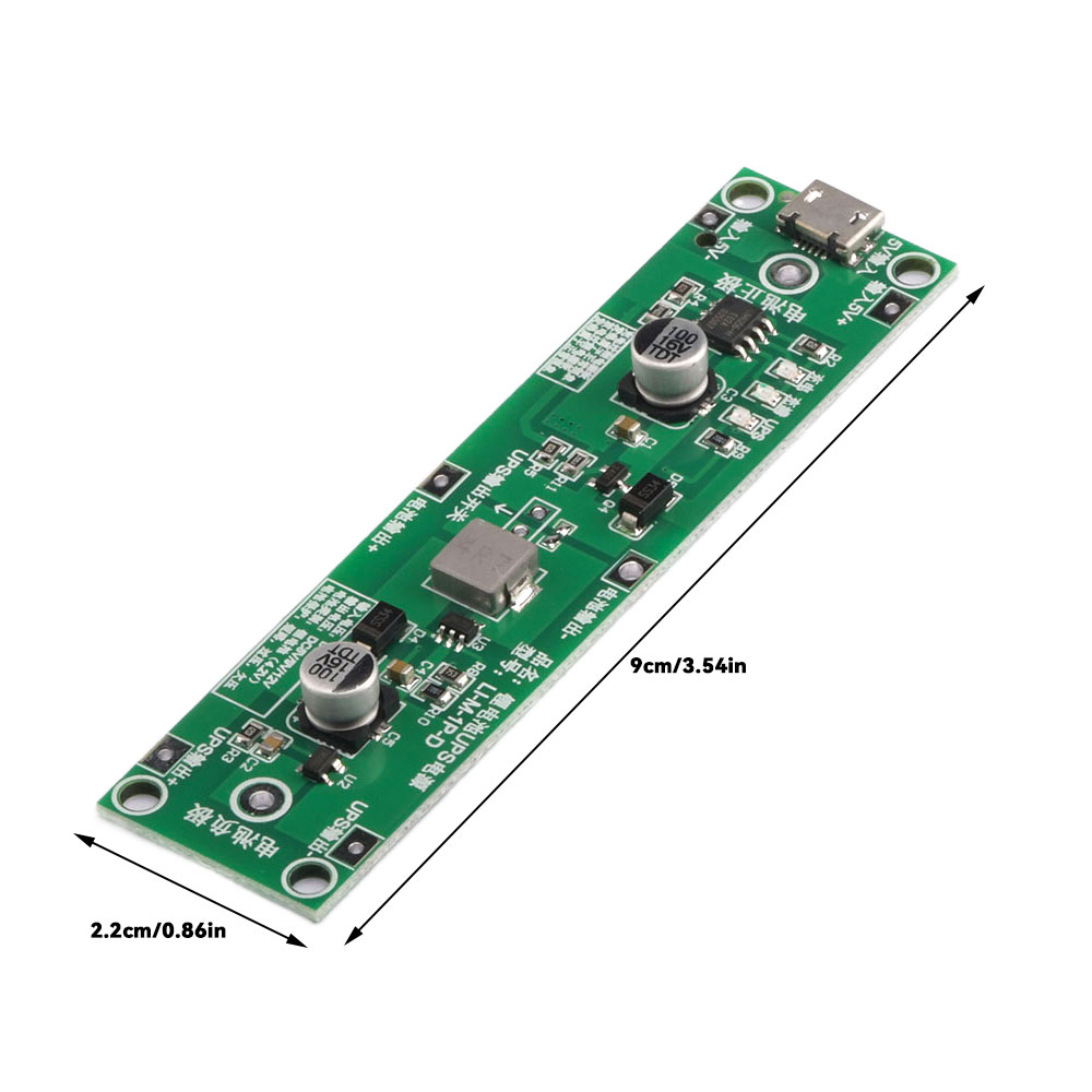 5V 18650 Lithium Battery Charger Protection Board Boost Step Up Module Charge Discharge the Same Time UPS Circuit Li-ion DIY Kit. 