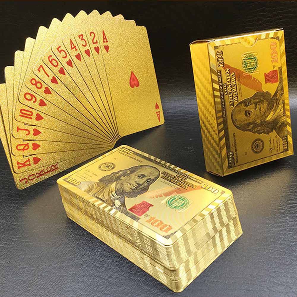 54Pcs/Deck Luxury Playing Premium Cards set Waterproof. 
