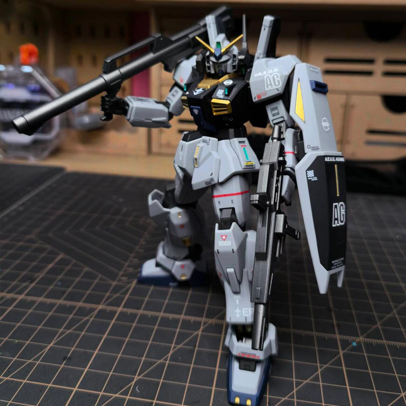 HG Newborn Mark Rabbit 1/144 Model Warring States Heresy Assembled model Mecha anime action figure statue Toy gifts. 
