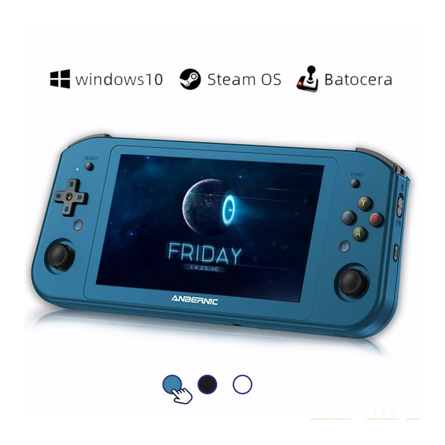 s Anbernic WIN600 Handheld Game Console Portable PC Mini Laptop 5.94inch With Win10 Steam OS System