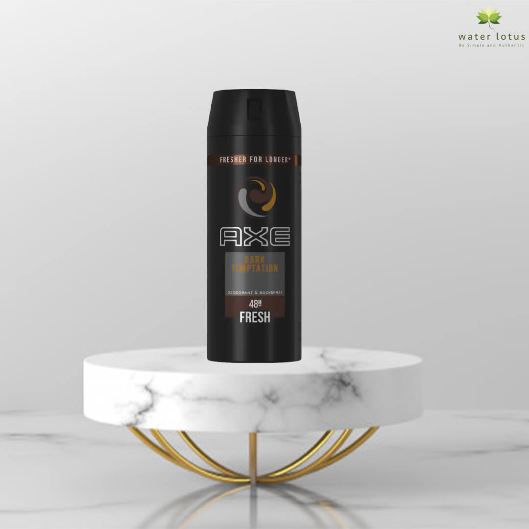 AXE Dark Temptation Body Spray For Men -150 ml - Water Lotus | Care &  Beauty Cosmetics in Bangladesh