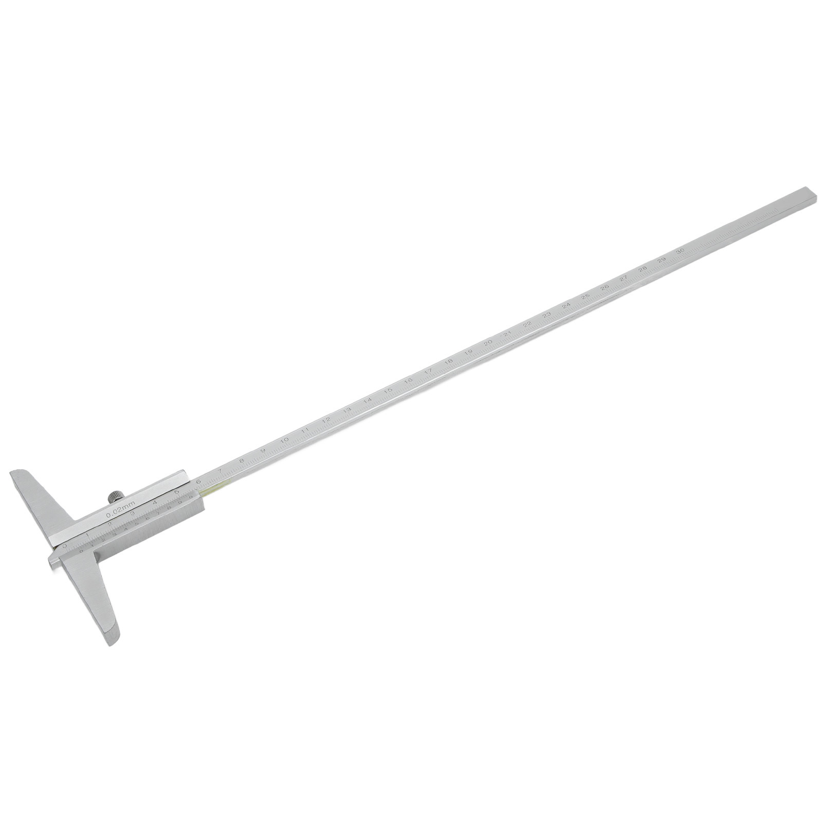 Depth Caliper, Depth Gauge Metric Measuring 0-300mm Range for Outside for Step for Inside for Engineer. 