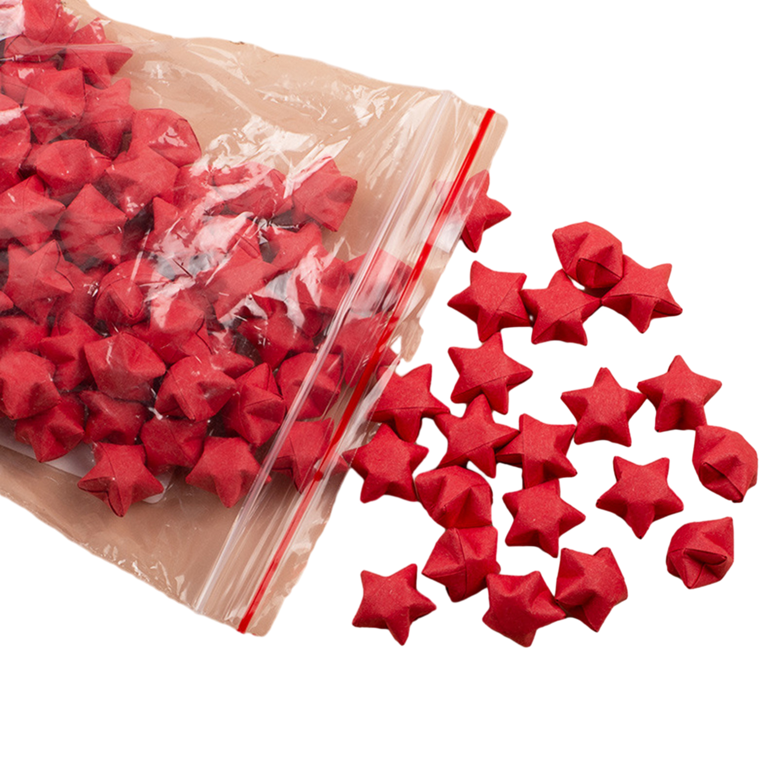 Ziwelan Star-shaped Origami 100pcs Colorful Glow-in-the-dark Origami Lucky Stars Diy Crafts Supplies for Wishing Bottles Buyers' Favorite Origami Stars