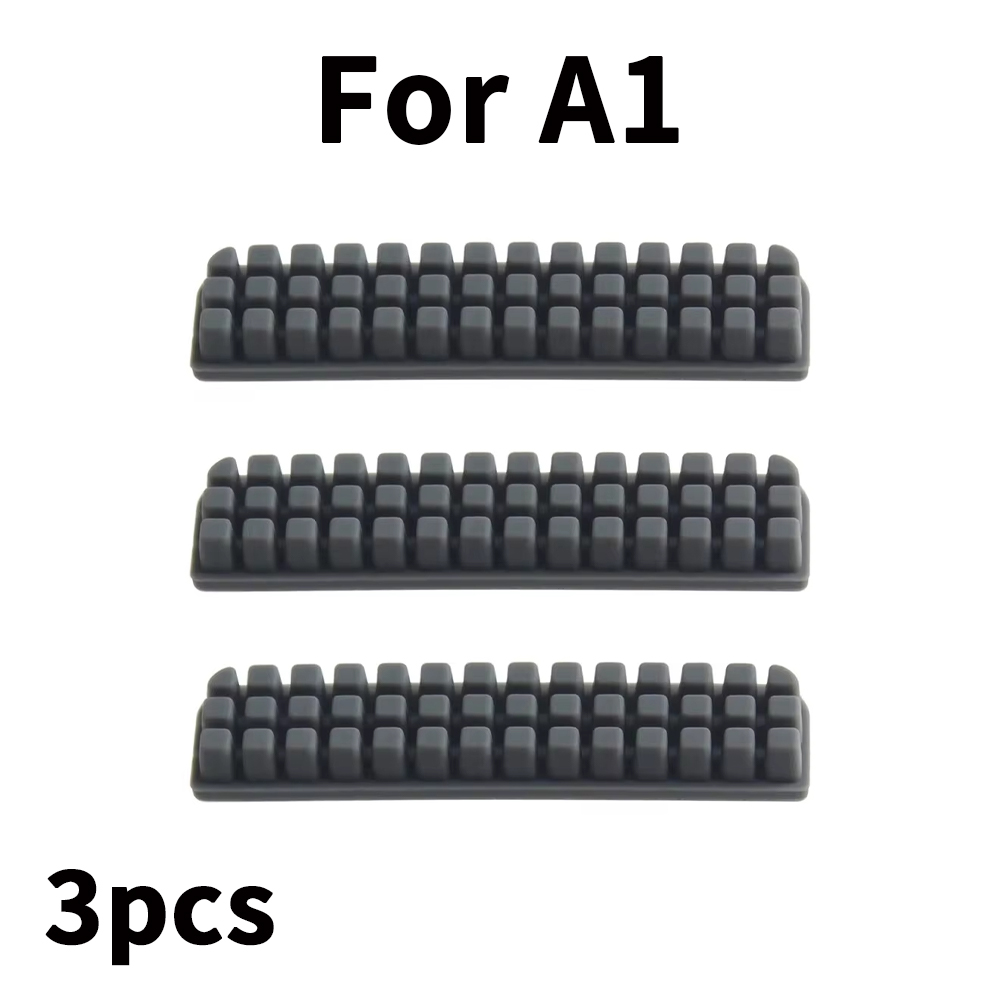 Nozzle Brush for Bambu Lab A1/A1 Mini Prusa XL Wiper Silicone Brush Hotbed Mounted Scrubber Cleaning Tool 3D Printer Accessories. 