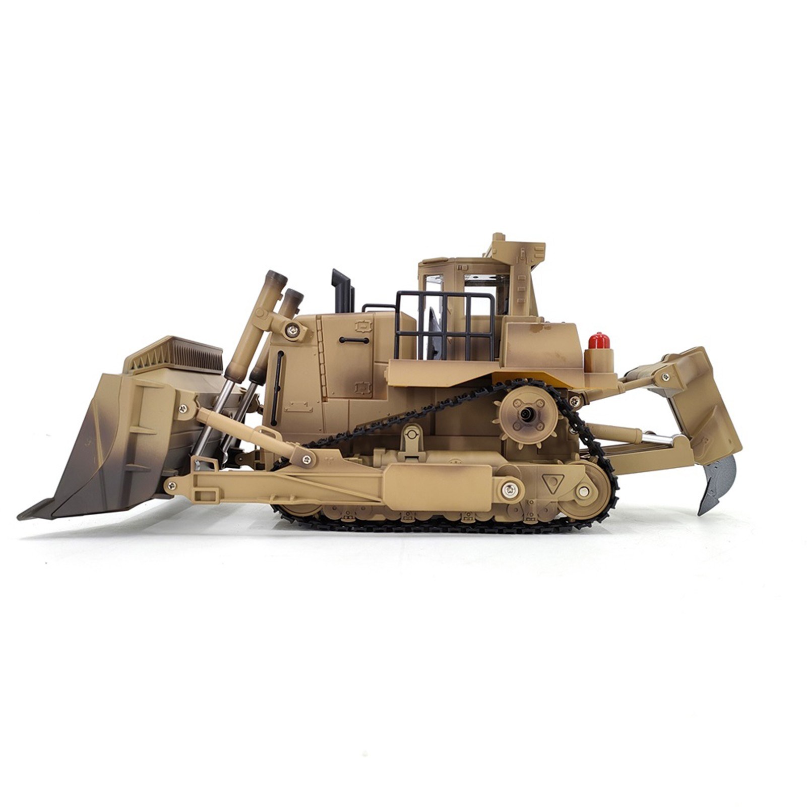 2.4Ghz 1:18 Remote Control Bulldozer Remote Control Alloy apper Bulldozer Toy. 
