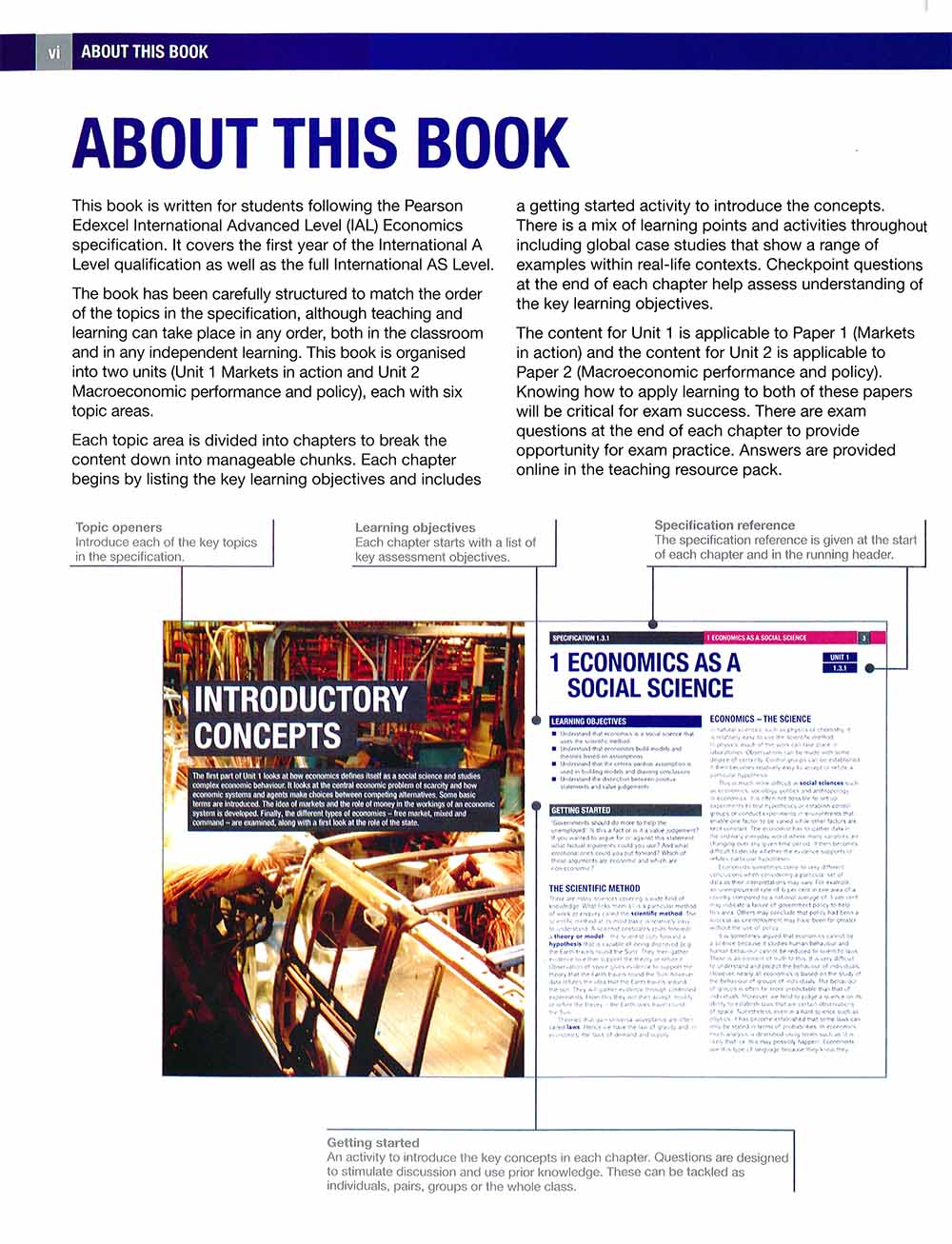 Pearson Edexcel International AS / A Level Economics Student Book 1. 