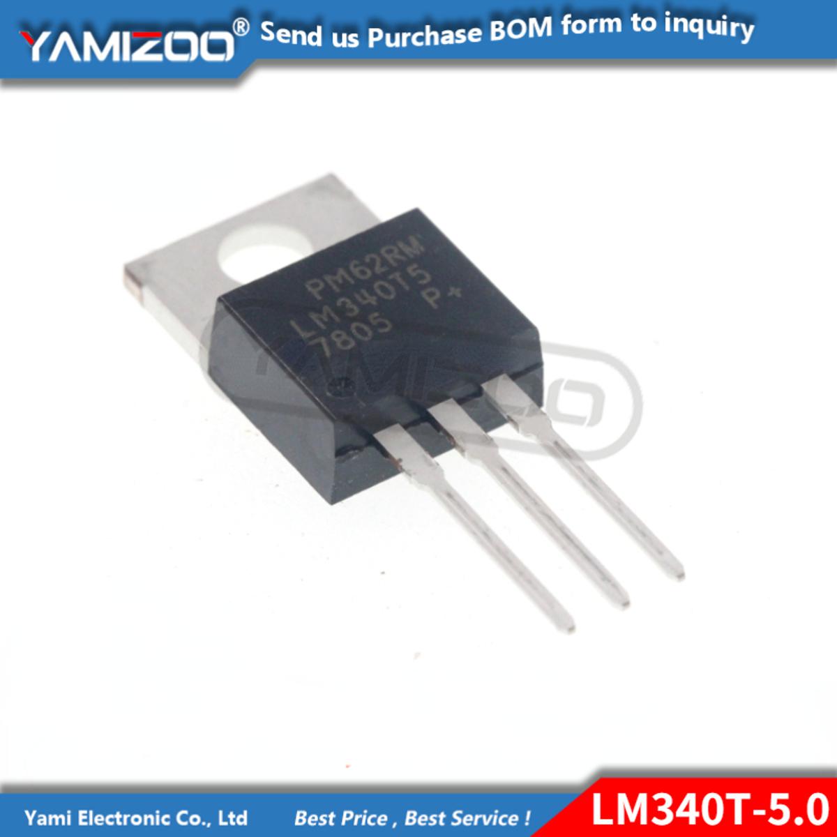 10pcs LM340T-5.0 TO-220 LM340T5 TO220 LM340-5.0