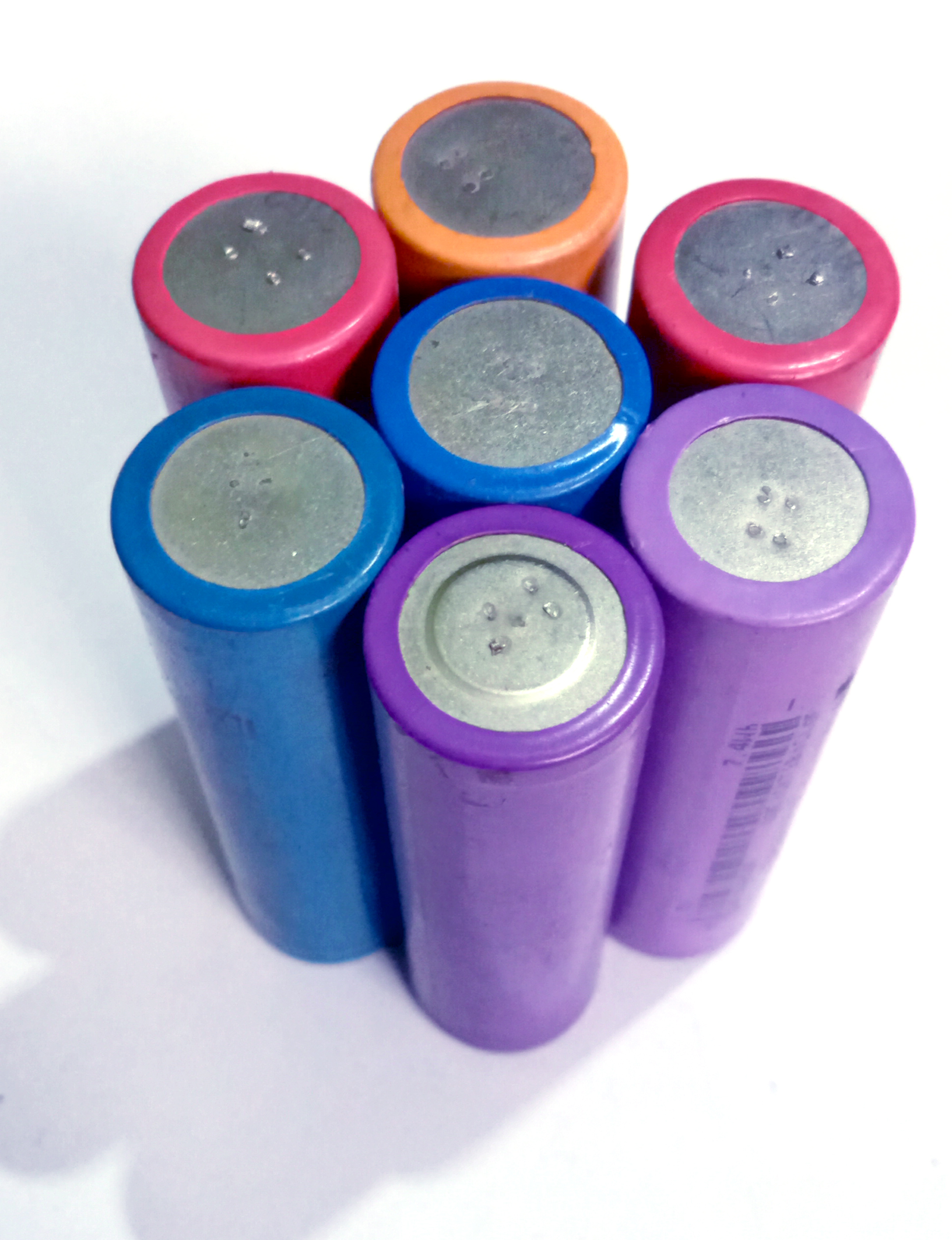 1000-1299 mAh 5 Pic Lithium ion battery . Rechargeable old laptop battery cell. Easy to Use.. 