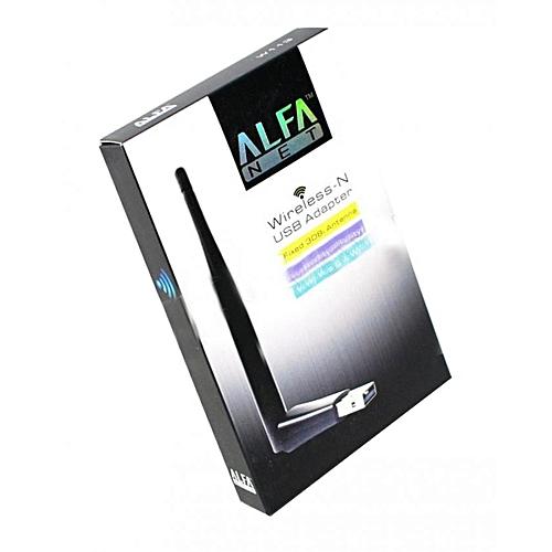 High Speed Alfa Wifi / Wireless-N USB Adapter 3Dbi Antena. 
